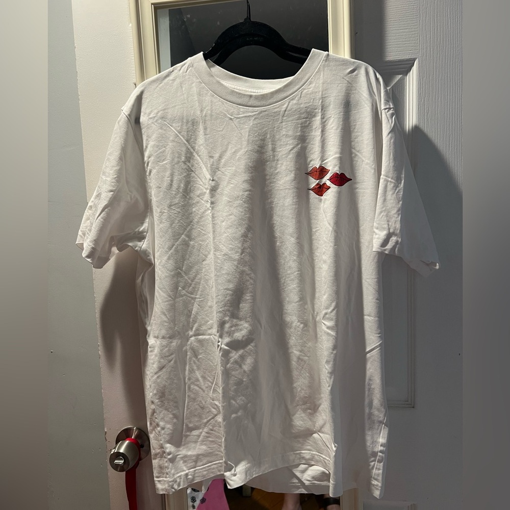 Uniqlo Kaws White Tee with Red Graphic